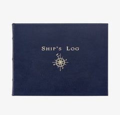 Leather Ships Log - Navy