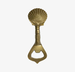 Antiqued Solid Brads Vintage Sea Shell Bottle Opener