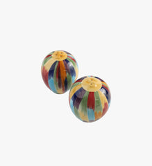 Vintage Beach Ball Salt & Pepper Shakers