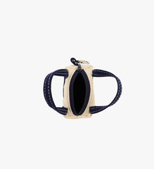 Mini Duffle Bag Keychain - Navy