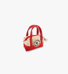 Mini Duffle Bag Keychain - Red