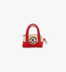 Mini Duffle Bag Keychain - Red