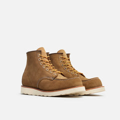 Red Wing Heritage Men's 6-inch Boot in Olive Mohave Leather 8881