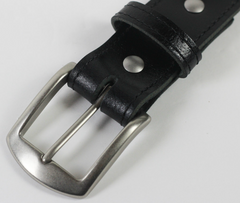 Staunch Leather Belt - Black