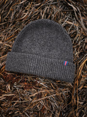 Wool Beanie - Charcoal