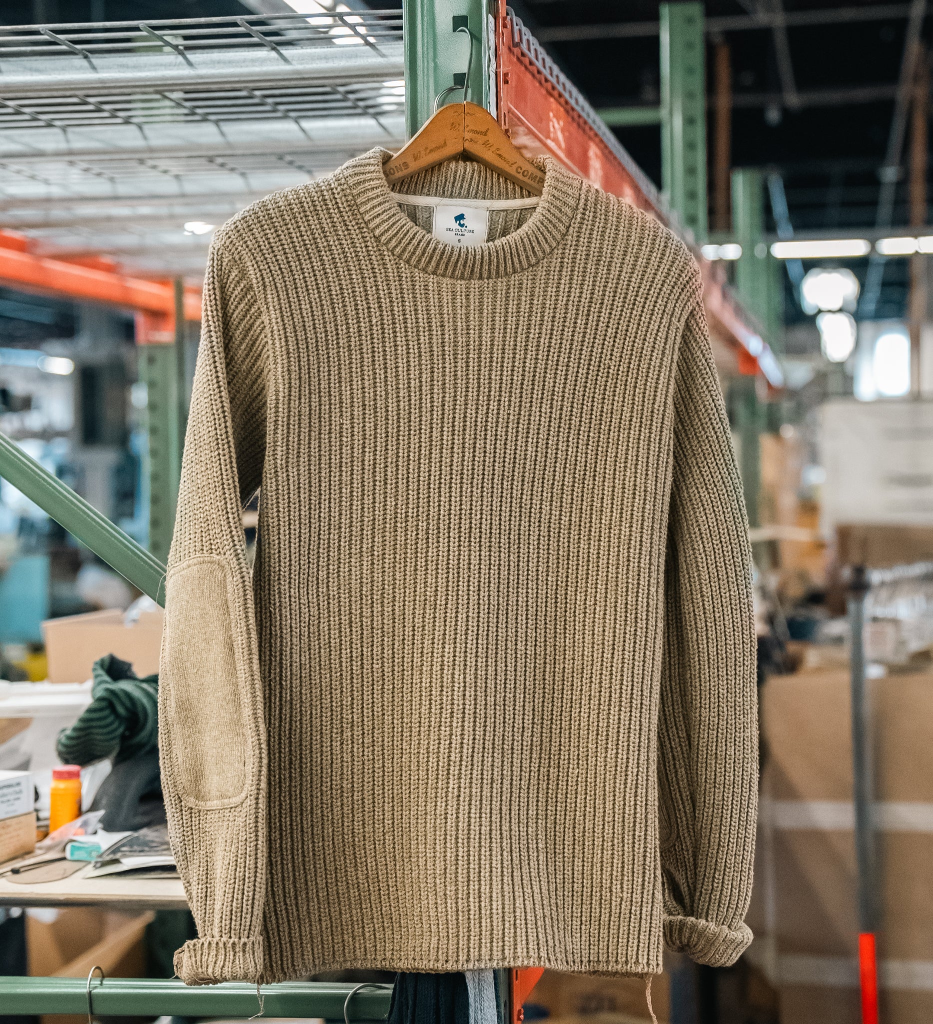 Seaport Knit Sweater - Brown
