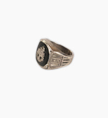 Item 034: Vintage Sterling USN Signet Ring