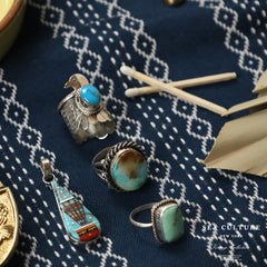 Item 010 : Turquoise Ring in Sterling Silver