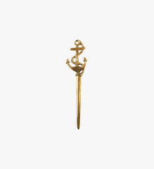 Vintage Brass Anchor Letter Opener