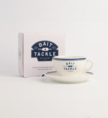 Bait & Tackle Cappuccino and Saucer Set