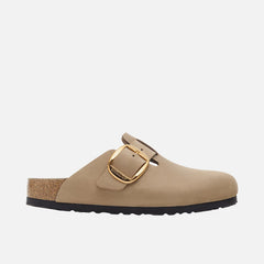Women’s Birkenstock Boston Big Buckle Clog - Tobacco Brown