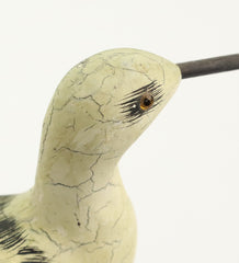 Item #83 Vintage Wood Bird  Statue