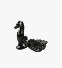 Vintage Black Sea Horse Salt & Pepper Shakers