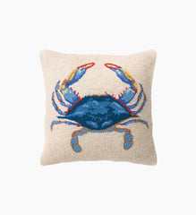 Blue Crab Hook Pillow