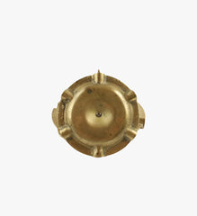 Vintage Solid Brass Sail Boat Ashtray
