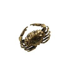 Item #132 Solid Brass Crab Small Paperweight (1)
