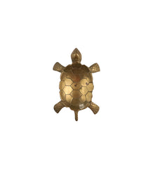 Item #22 Brass Turtle Ashtray