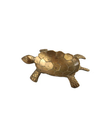 Item #22 Brass Turtle Ashtray