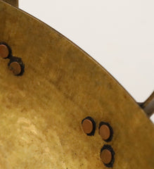 Vintage Brass Double Handle Cooking Pot