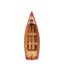 Item #25 Wooden Canoe