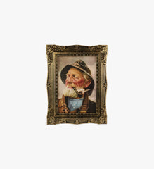 Old Fisherman Framed Wall Art Print