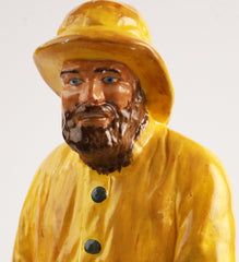 Sailor Statue Hand-painted (1960's - 1970) by Doris Dumas