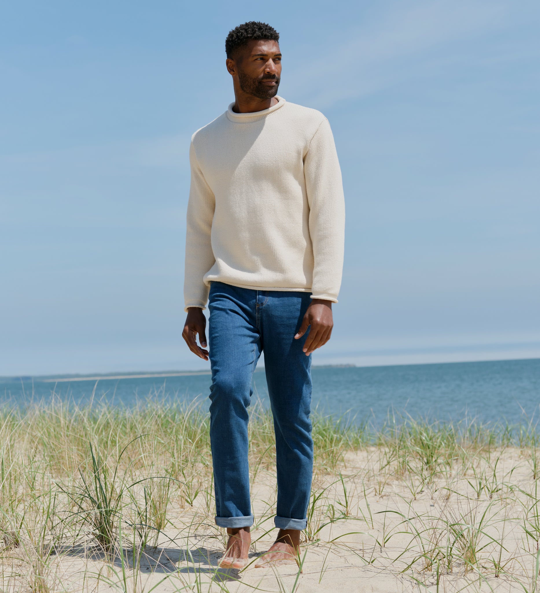 Sea-Washed Denim Jean - Dark Wash – SEA CULTURE