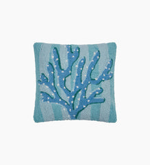 Coral Stripe Hook Pillow