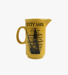 Vintage Yellow Cutty Sark Water Pitcher