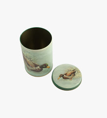 Small Vintage Duck Tin