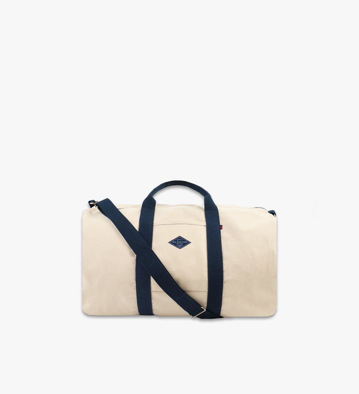Cruiser Duffle Bag - Navy and Natural