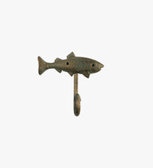 Vintage Cast Iron Fish Coat Hook
