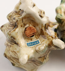 Item #105 Vintage Florida Conch Shell Salt & Pepper Shakers