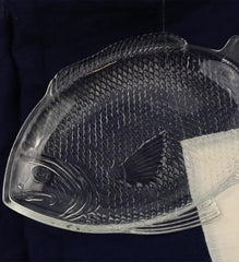 Vintage Fish Glass Plate