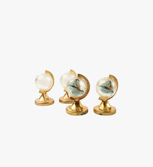 Set of 4 Globe Salt & Pepper Shakers