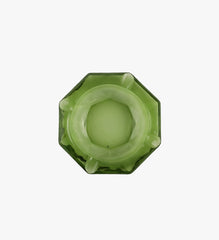 Vintage Green Glass Ashtray