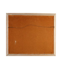 Item #1 Vintage Oil Painting in Wood Frame
