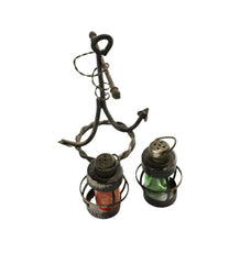 Item #131 Nautical Lantern Salt and Pepper Shaker Set