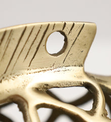 Rare Mid-Century Brass Fish