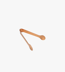 MCM Faux Leather and Rose Gold Ice Bucket with Tongs