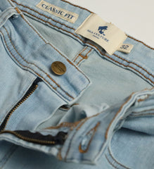 Sea-Washed Denim Jean - Light Wash