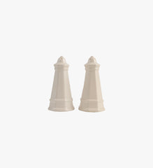 Vintage White Lighthouse Salt & Pepper Shakers