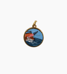 LR Exclusive SC Chris Craft Boat with Flag