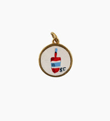 LR Exclusive Blue & Red  Stripe Buoy Pendent