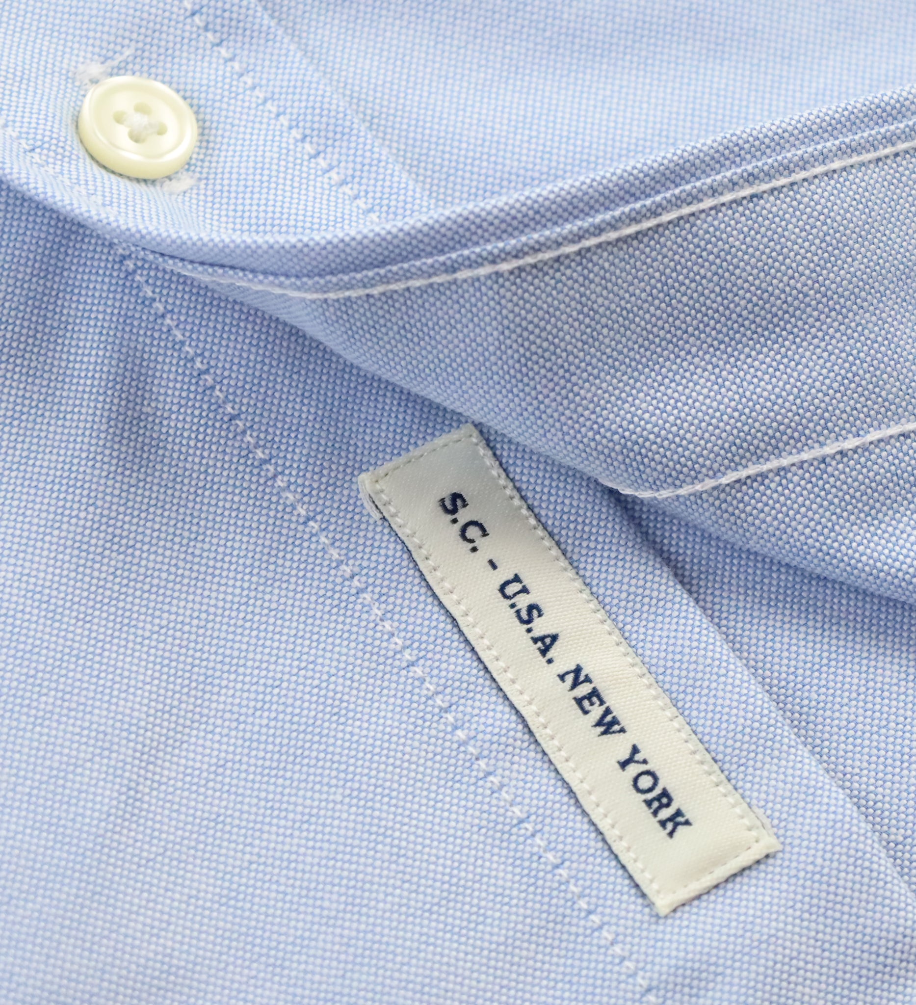 Men’s Coastal Oxford Button-Down Shirt - Solid Blue