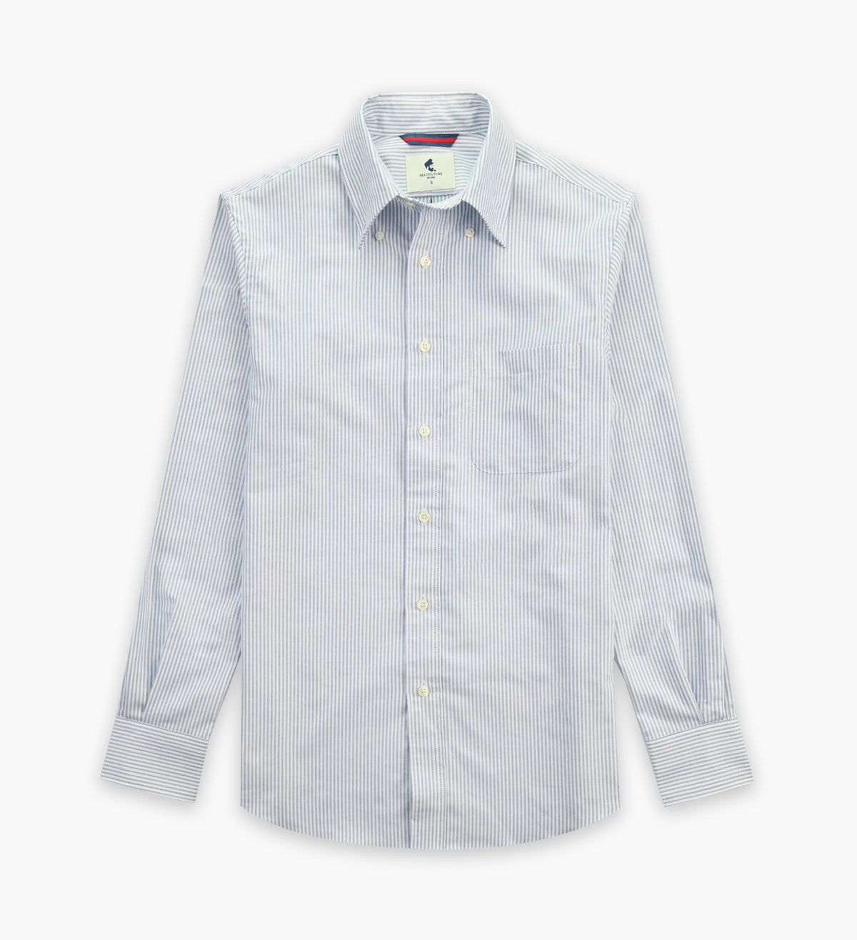 Mens Coastal Oxford Button Down Shirt - Navy Stripe XL Mens Coastal Oxford Button Down Shirt - Navy Stripe XL