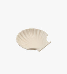 Vintage Ceramic Clam Shell Dish