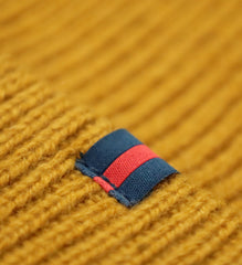 Wool Beanie - Mustard