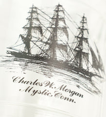 Item #90 Glass Mystic Connecticut Beerstein