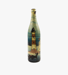 Nautical Painted Bottle